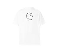 Carhartt WIP Maglietta 'Barbwire' nero / bianco Uomo Carhartt WIP L
