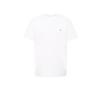 Carhartt WIP S/S Chase T-Shirt men Shortsleeves white in taglia:S