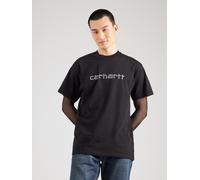Carhartt WIP Maglietta 'Rivet Script' nero / offwhite, Taglia M
