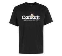Carhartt Wip - Magliette nera SS Label - - Tops - Uomo - Nero - S