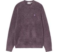 Carhartt WIP - Maglione caldo e intramontabile - Curtis Sweater Tangled Shady Purple per Uomo in Poliestere Riciclato - Taglia M - Viola