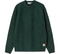 Carhartt WIP - Maglione in misto lana - Anglistic Sweater Speckled Dark Scarab per Uomo in Cotone - Taglia L - Verde