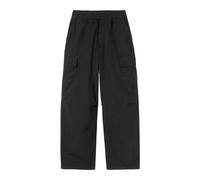 Carhartt WIP - Pantaloni cargo dal taglio extra-large - Mandler Cargo Pant Black Garment Dyed per Uomo in Cotone - Taglia M - Nero