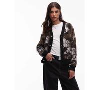 Carhartt WIP - Merlin - Cardigan in maglia con stampa mimetica-Multicolore L
