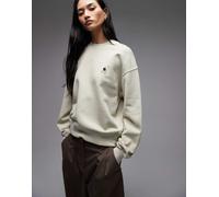 Carhartt WIP - Nelson - Felpa color pietra-Neutro S