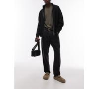 Carhartt WIP - Newel - Jeans comodi affusolati neri-Nero W28