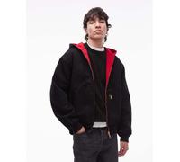 Carhartt WIP - OG Active 50th Anniversary Edition - Giacca double-face nera e rossa-Nero L