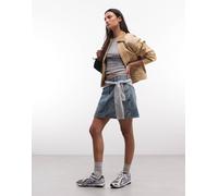 Carhartt WIP - OG Arcan - Giacca color marrone slavato con zip doppia S