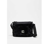 Carhartt WIP - Olney - Borsa nera in pelliccia sintetica-Nero One Size