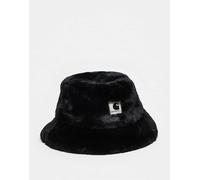 Carhartt WIP - Olney - Cappello da pescatore nero in pelliccia sintetica L-XL