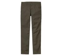 Carhartt WIP - Pantaloni chino - Sid Pant Cypress Rinsed per Uomo in Cotone - Taglia 34 - Verde