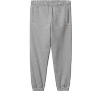 Carhartt WIP - Pantaloni da jogging - Chase Sweat Pant Grey Heather / Gold per Uomo in Cotone - Taglia L - Grigio
