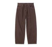 Carhartt Wip - Pantaloni Denim Gamba Larga Pietra Tinta - - Jeans - Uomo - Marrone - L