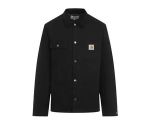 Carhartt Wip - Płaszcz Michigan Czarny - - Jackets - Uomo - Nero - M