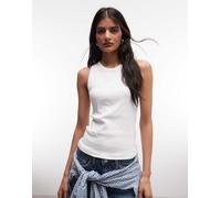 Carhartt Wip, ,Tops ,Donna ,Bianco ,S Top Casual con incrocio sul retro