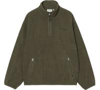Carhartt WIP - Pile casual con mezza zip - Edmore Half Zip Sweat Fleece Cypress Black per Uomo - Taglia S - Kaki