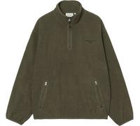 Carhartt WIP - Pile casual con mezza zip - Edmore Half Zip Sweat Fleece Cypress Black per Uomo - Taglia XL - Kaki