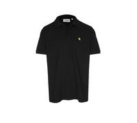 Carhartt WIP - Polo in cotone S/S Chase Pique - Nero/Oro - Taglia S