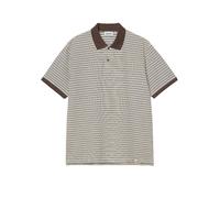 Carhartt WIP - Dion - Polo marrone a righe L