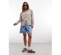 Carhartt WIP WMNS Prescott Shirt Jacket women Denim Jackets brown in taglia:M