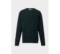 Carhartt WIP Pullover 'Anglistic' abete / bianco Uomo - Abbigliamento - Pullover e cardigan - Pullover - Pullover girocollo Carhartt WIP XL