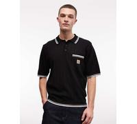Carhartt WIP S/S Ramsey Polo men Polos black in taglia:M