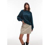 Carhartt WIP - Ray - Felpa verde scuro L