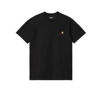 Carhartt Wip - S/S American Script T-Shirt - - Tops - Uomo - Nero - XL