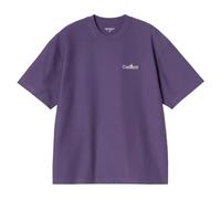 Carhartt Wip - S/S WIP Label T-Shirt - - Tops - Uomo - Viola - L