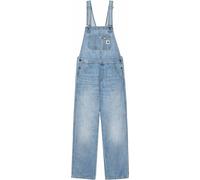 Carhartt WIP - Salopette donna in jeans - Bib Overall Straight W Blue per Donne in Cotone - Taglia S