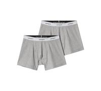Carhartt WIP - Set di 2 boxer - Cotton Trunks Grey Heather + Grey Heather per Uomo in Cotone - Taglia M - Grigio