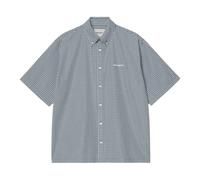 Carhartt Wip, ,Shirts ,Uomo ,Blu ,L S/S Groff Shirt