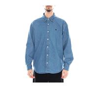 Carhartt Wip, ,Shirts ,Uomo ,Blu ,M L/S Lucas Shirt