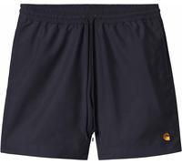 Carhartt WIP - Short da bagno da uomo - Chase Swim Trunks Dark Navy / Gold - Taglia XL - Blu navy