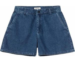 Carhartt WIP - Short en jean décontracté - Lova Short W Blue per Donne in Cotone - Taglia M