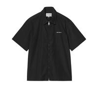 Carhartt Wip - Short Sleeve Postal Zip Shirt - - Shirts - Uomo - Nero - M