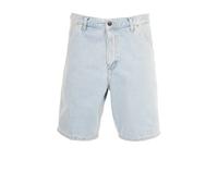 Carhartt WIP Pantaloncini Uomo Single Knee Short blu lavaggio chiaro W34