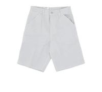 Carhartt Wip, ,Shorts ,Uomo ,Grigio ,W34 Pantaloncini da lavoro relaxed fit Sonic Silver