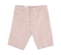 Carhartt Wip, ,Shorts ,Uomo ,Rosa ,W33 Pantaloni Corti Slim Fit con Tasche
