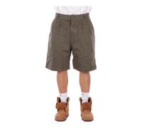 Carhartt Wip, ,Shorts ,Uomo ,Verde ,S Marv Pleated Cotton Shorts