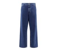 Carhartt Wip - Pantalone Simple Stone Washed Blu - - Jeans - Uomo - Blu - W32 L31