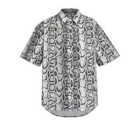 Carhartt WIP - Camicia pitonata scura mimetica-Multi S