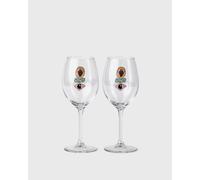 Carhartt WIP Stacked Grapes Wine Glass Set men Kitchen- & Tableware white in taglia:ONE SIZE