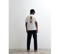 Carhartt WIP - Stacked - T-shirt bianca con uva-Bianco L