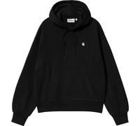Carhartt WIP - Sweat à coupe ballon - W' Hooded Casey Sweatshirt Black Silver per Donne in Cotone - Taglia M - Nero