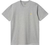 Carhartt WIP S/S Chase T-Shirt men Shortsleeves grey in taglia:M