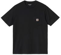 Carhartt WIP - T-shirt in Cotone - S/S Pocket T-Shirt Black per Uomo in Cotone - Taglia M - Nero