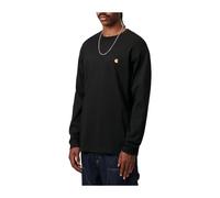 Carhartt Wip - T-shirt L/S Chase - - Tops - Uomo - Nero - M