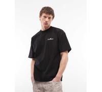 Carhartt Wip, ,Tops ,Uomo ,Nero ,S S/S WIP Label T-Shirt