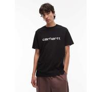 Carhartt WIP - T-shirt nera con scritta-Nero M